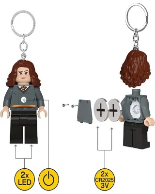 Mini-Flashlight with Keychains Lego Harry Potter - Hermione Granger 