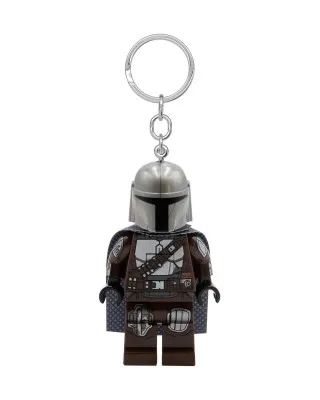 Mini-Flashlight with Keychains Lego Star Wars - Mandalorian 