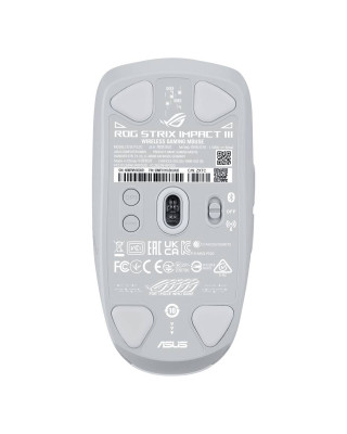 Miš Asus ROG STRIX Impact III Wireless - White 