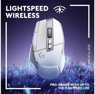 Miš Logitech G502 X Lightspeed Wireless - White 
