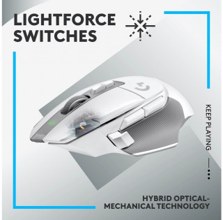 Miš Logitech G502 X Lightspeed Wireless - White 