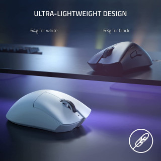 Miš Razer Deathadder v3 Pro - Ergonomic Wireless - White 