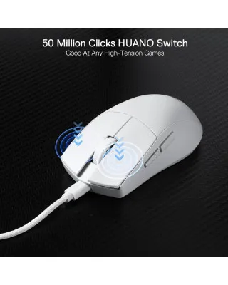 Miš ReDragon K1NG 1K White RGB 