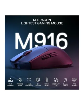 Miš Redragon King M916 Pro Wireless Black 