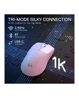 Miš Redragon K1ING M916 Pro Wireless White 