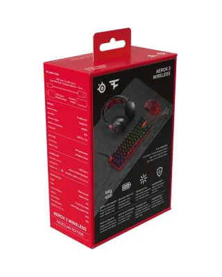 Miš SteelSeries AEROX 3 Wireless - Faze Clan Edition 