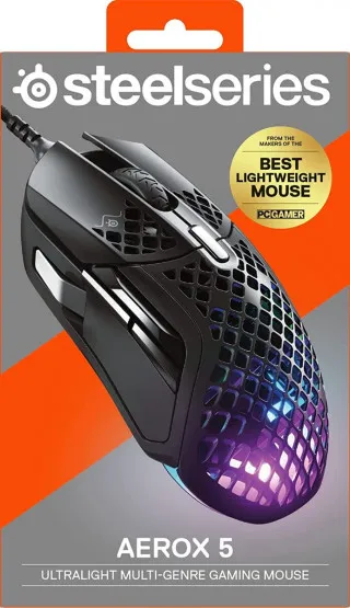 Miš SteelSeries AEROX 5 - Black 
