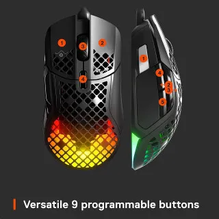 Miš SteelSeries AEROX 5 - Black 