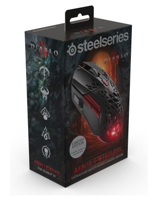 Miš SteelSeries AEROX 5 Wireless - Diablo 4 Edition 