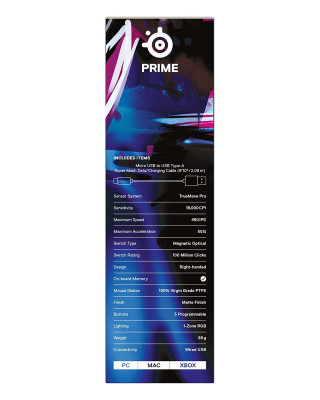 Miš SteelSeries Prime - CS.GO Neo Noir - Limited Edition 