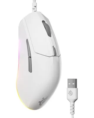 Miš SteelSeries RIVAL 3 V2 White 