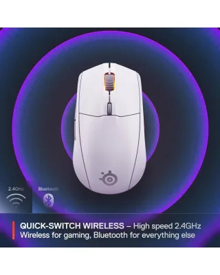 Miš SteelSeries RIVAL 3 Wireless V2 White 