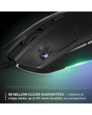 Miš SteelSeries RIVAL 3 V2 Black 