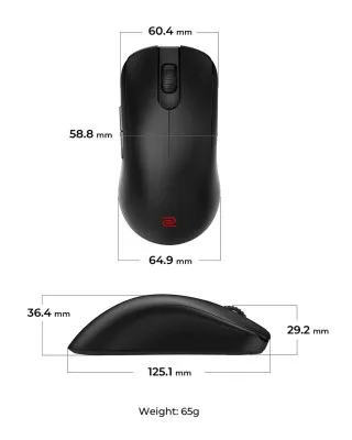 Miš Zowie FK2-DW Wireless - Black 