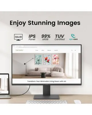 Monitor BenQ 23.8' LED GW2491 Black 