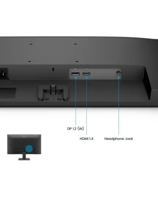 Monitor BenQ 23.8' LED GW2491 Black 