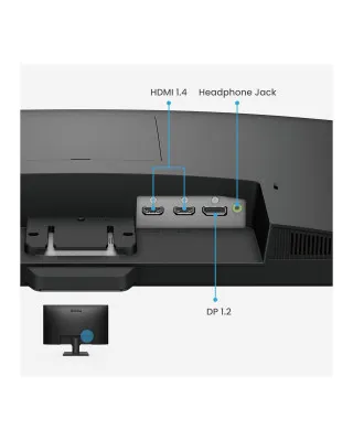 Monitor BenQ 23.8' LED GW2490 Black 