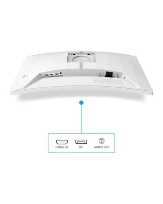 Monitor Philips 27'' IPS 27M2C5501/00 White zakrivljeni 