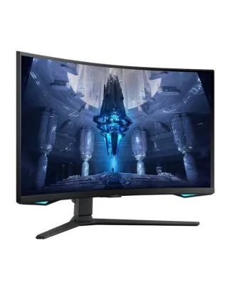 Monitor Samsung 32'' Zakrivljeni LED LS32BG750NPXEN Black 