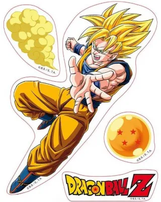 Nalepnice AbyStyle - Dragon Ball Z - Goku & Vegeta 