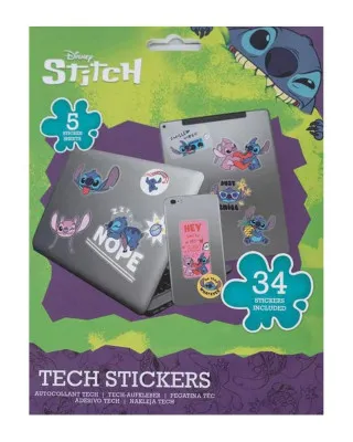 Nalepnice Disney - Stitch - Tech Stickers 