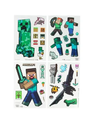 Nalepnice Paladone - Minecraft Window Cling Decals 