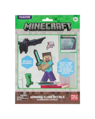 Nalepnice Paladone - Minecraft Window Cling Decals 