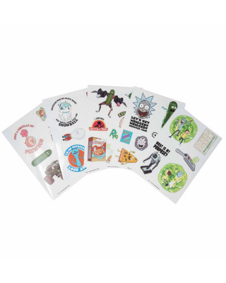 Nalepnice Rick and Morty - Tech Stickers 