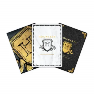 Notes Harry Potter - A6 3-Pack - Hogwarts Shield 