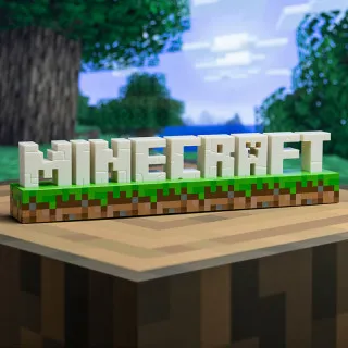 Lampa Paladone Minecraft - Logo Light 