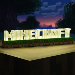 Lampa Paladone Minecraft Logo Light 