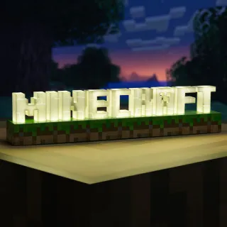 Lampa Paladone Minecraft - Logo Light 