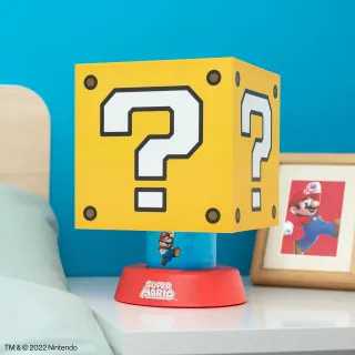 Lampa Paladone Super Mario - Question Block Icon Lamp 