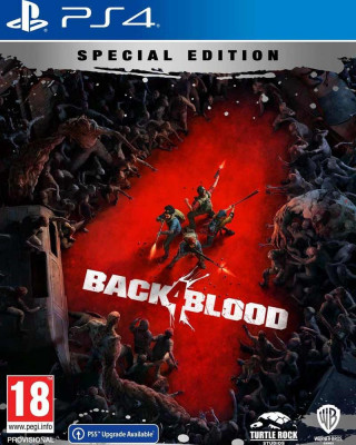 PS4 Back 4 Blood Steelbook Special Edition - Day One 