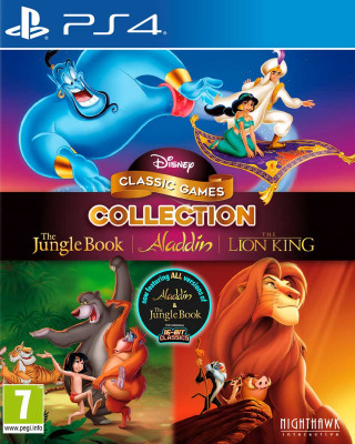 PS4 Disney Classic Games - Collection - The Jungle Book, Aladdin & The Lion King 
