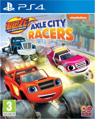 PS4 Blaze and the Monster Machines - Axle City Racers 
