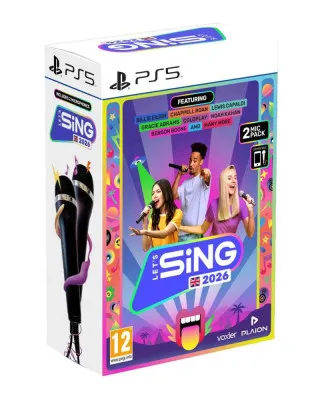 PS5 Let's Sing 2026 + 2 Mikrofona 