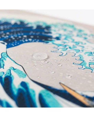 Podloga Japanese Art - The Great Wave of Kanagawa Hokusai - XL Desk Pad 