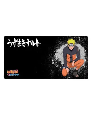 Podloga Konix - Naruto Shippuden - Naruto - XXL Desk Mat Black & Orange 