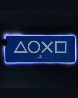 Podloga Paladone Playstation - Symbols - Light Up Desk Mat 