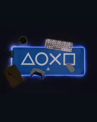 Podloga Paladone Playstation - Symbols - Light Up Desk Mat 