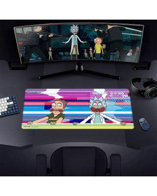 Podloga Rick and Morty - Glitched - XL Mousepad 