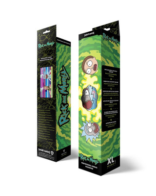 Podloga Rick and Morty - Glitched - XL Mousepad 