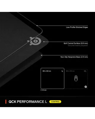 Podloga SteelSeries QcK Performance - Control XL 