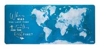 Podloga World Map - XL Desk Pad 