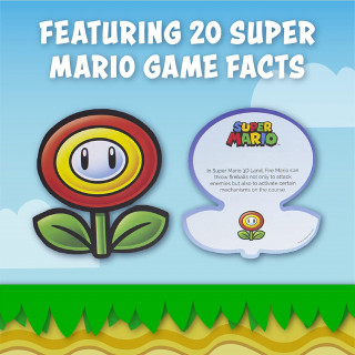 Podmetač za čaše Paladone - Super Mario - Fun Fact Coasters 