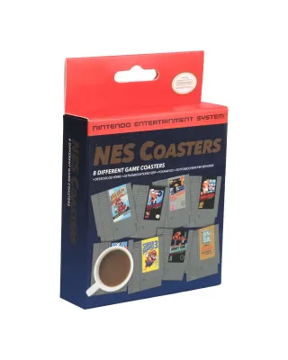 Podmetači za čaše Paladone - NES Cartridge Coasters 