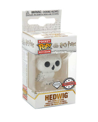 Privezak Pocket POP! - Harry Potter - Hedwig - Diamond Collection 