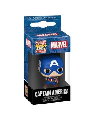 Privezak Pocket POP! - Marvel New Classics - Captain America 