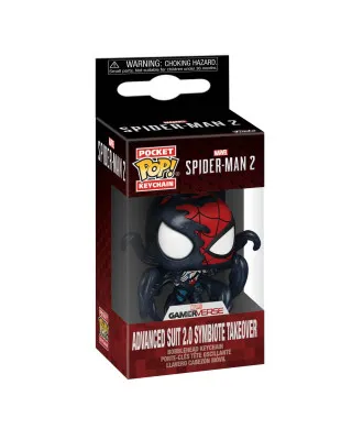 Privezak Pocket POP! - Marvel - Spider-Man - Advanced Suit 2.0 Symbiote Takeover 
